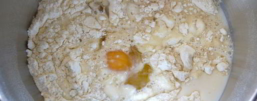 Шаг 1: булочек молочных сердечки