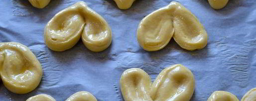 Шаг 9: булочек молочных сердечки