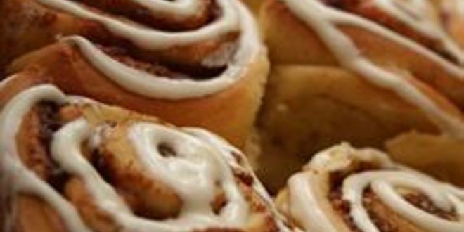 Рецепт булочек с корицей и орехами