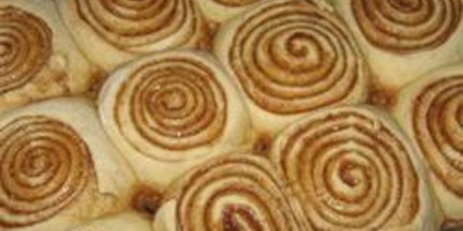 Рецепт булочек с корицей и орехами