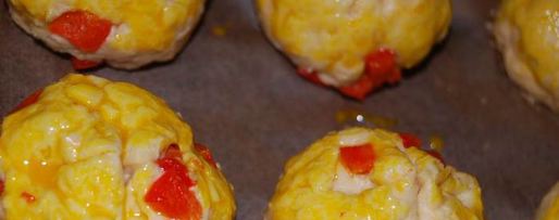 Шаг 8: булочек с рикоттой и сладким красным перцем