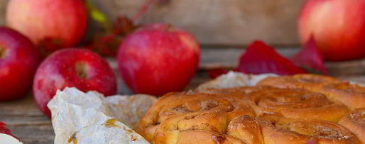 Шаг 8: булочек с яблоками