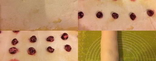 Шаг 3: булочек со сливочным сыром и вишней