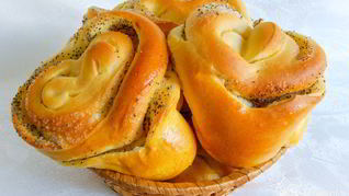 Рецепт булочек с маком