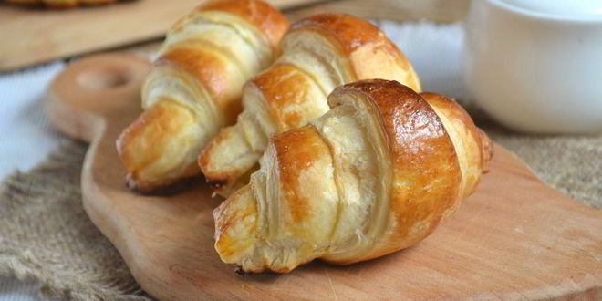 Рецепт круассанов из готового слоеного теста