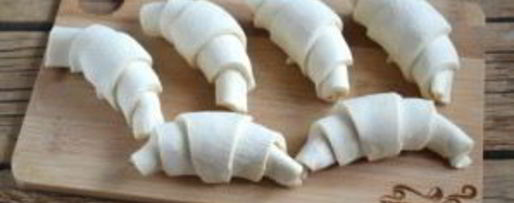 Шаг 4: круассанов из готового слоеного теста