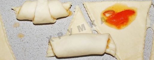 Шаг 13: круассанов из слоеного дрожжевого теста