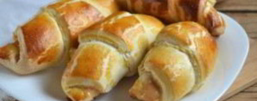 Шаг 4: круассанов из слоеного теста