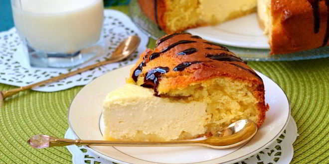 Рецепт ленивой ватрушки с творогом