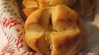 Рецепт Молочных булочек к завтраку