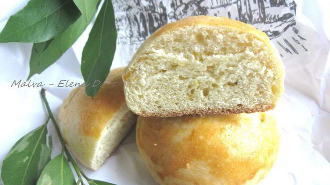 Рецепт Нежных булочек с цедрой лимона и апельсина