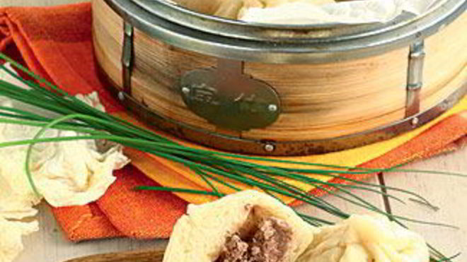 Рецепт Паровых булочек со свининой