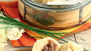 Рецепт Паровых булочек со свининой