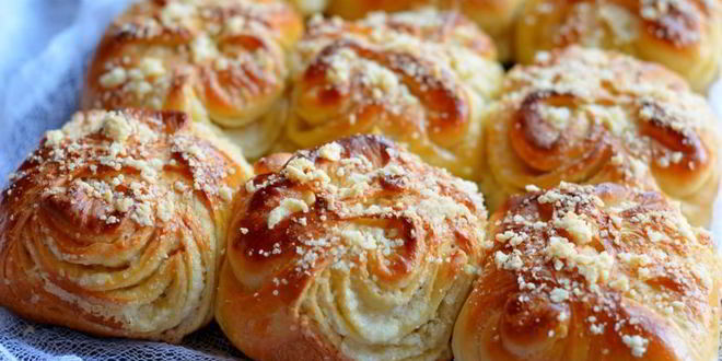 Рецепт слоеных булочек