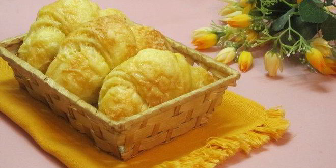 Рецепт сырных круассанов