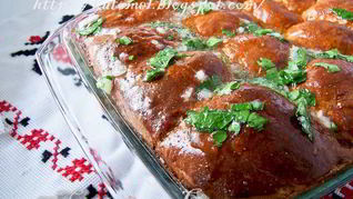 Рецепт Украинских пампушек с чесноком