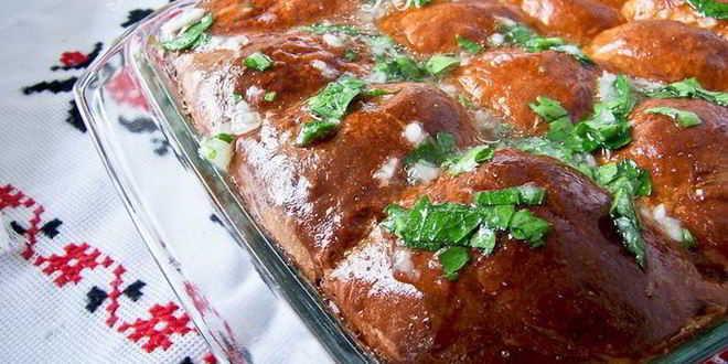 Рецепт украинских пампушек с чесноком