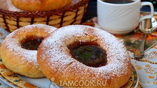 Рецепт Ватрушек постных