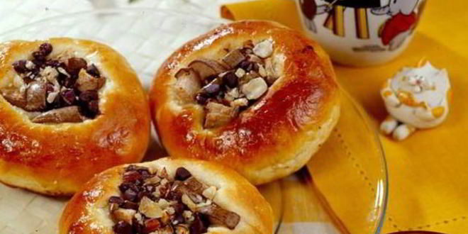 Рецепт ватрушек с грушей