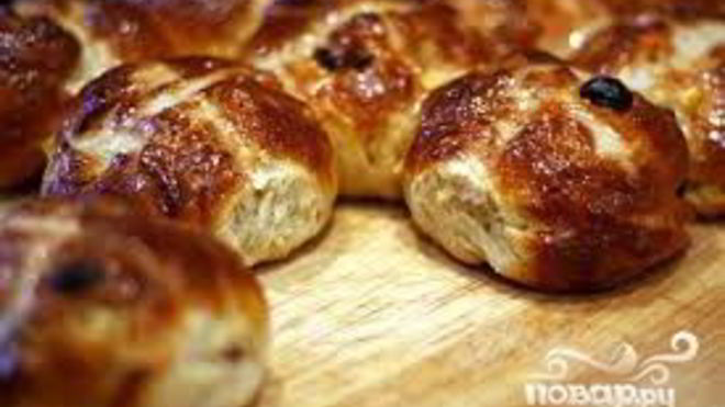 Рецепт Воздушных булочек с изюмом