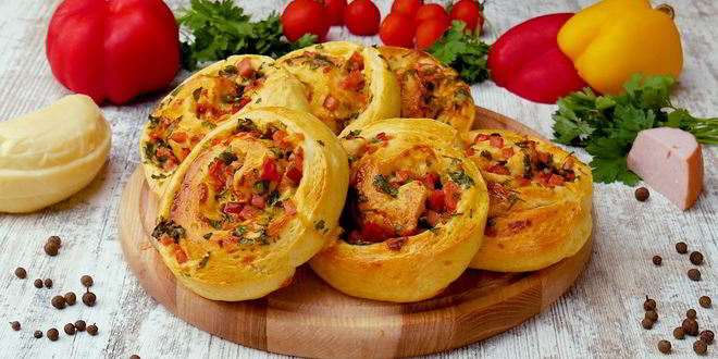 Рецепт закусочных булочек