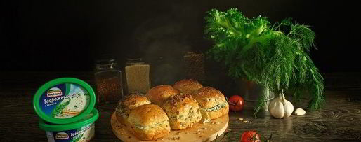 Шаг 11: зерновых булочек-пампушек с сырно-чесночной начинкой