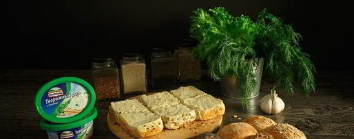 Шаг 7: зерновых булочек-пампушек с сырно-чесночной начинкой