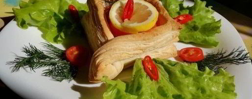 Шаг 8: быстрых слоек с семгой