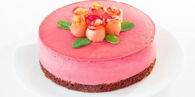 Рецепт амарантового чизкейка