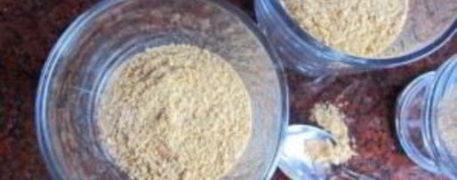 Шаг 1: ананасового чизкейка-парфе