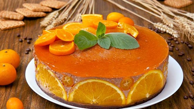 Рецепт Апельсинового чизкейка