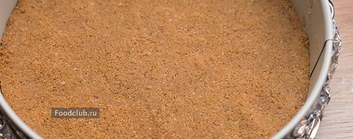 Шаг 1: черничного чизкейка