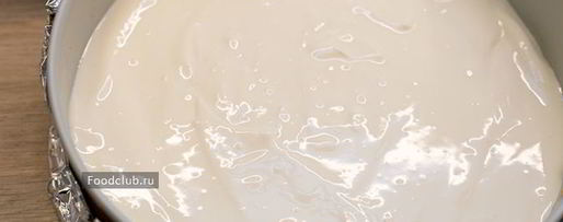 Шаг 4: черничного чизкейка