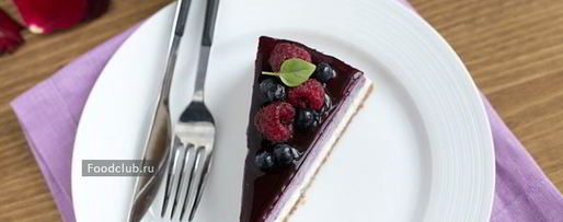 Шаг 8: черничного чизкейка