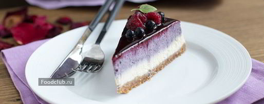 Шаг 9: черничного чизкейка