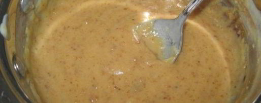 Шаг 6: чизкейка без выпечки с карамелью