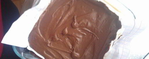 Шаг 3: чизкейка брауни