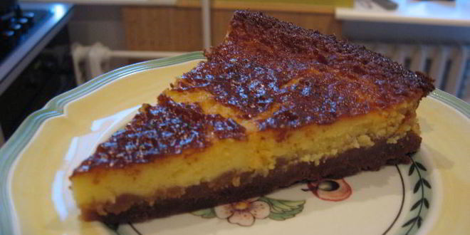 Рецепт чизкейка из маскарпоне с апельсновой цедрой