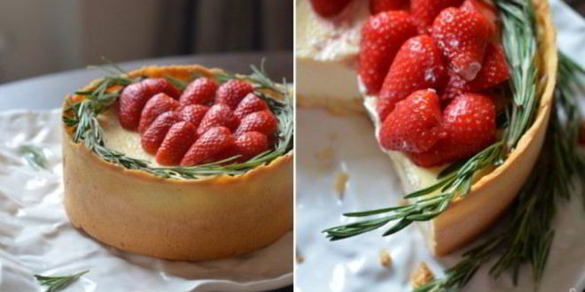 Рецепт чизкейка из рикотты с выпечкой