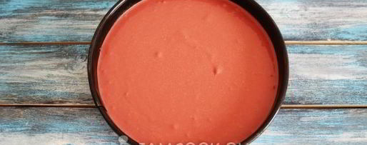 Шаг 14: чизкейка красного бархат