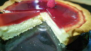 Рецепт Чизкейка Малиновое озеро