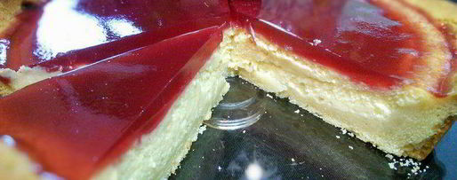 Шаг 7: чизкейка малиновое озеро