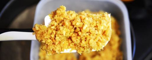 Шаг 2: чизкейка нью-йорк с медовыми персиками