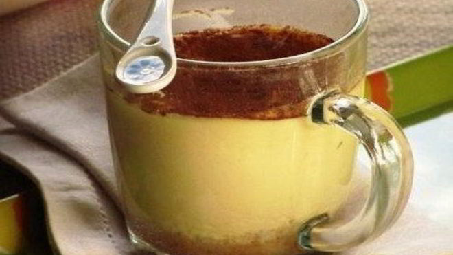 Рецепт Чизкейка с апельсиновым соком в микроволновке