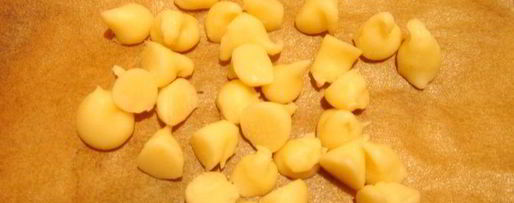 Шаг 6: чизкейка с батончикамимарс