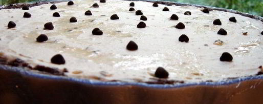 Шаг 7: чизкейка с батончикамимарс