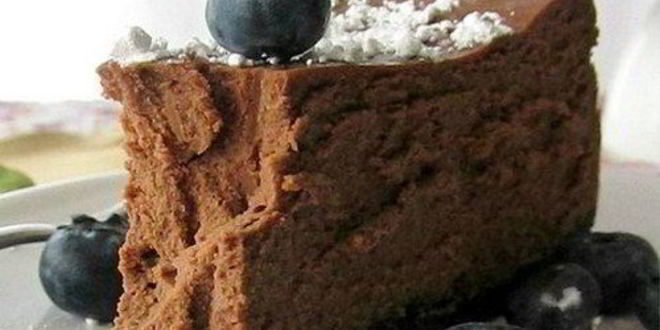 Рецепт чизкейка с черникой шоколадный