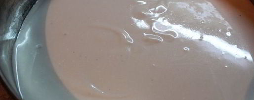 Шаг 4: чизкейка с голубым сыром и пьяной грушей