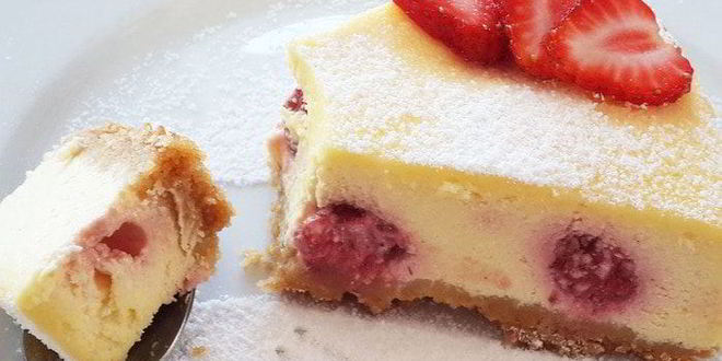 Рецепт чизкейка с клубникой
