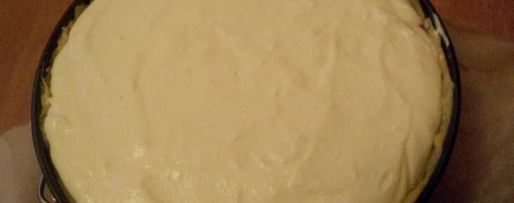 Шаг 5: чизкейка с вишней